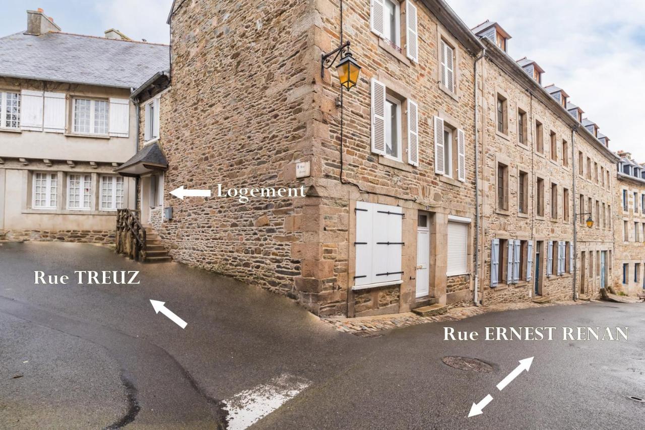 Logement Duplex Au Coeur De Treguier Apartment Luaran gambar